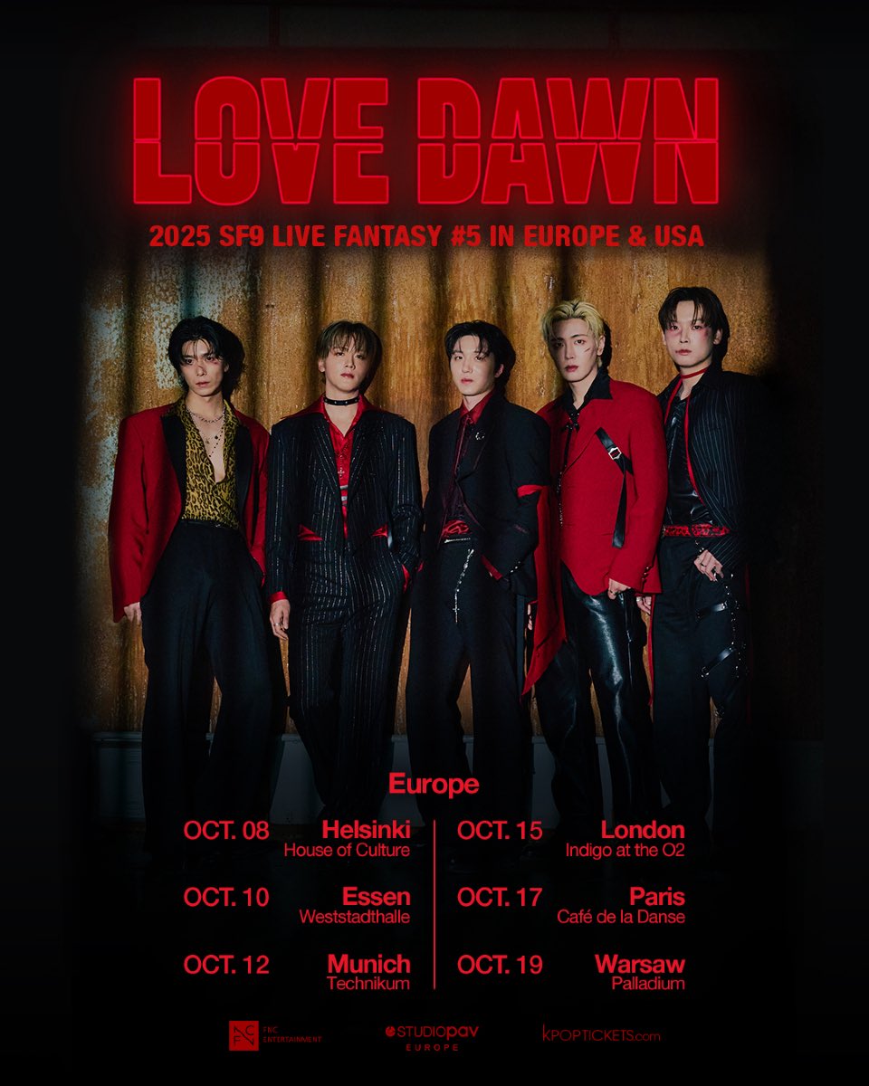 SF9 Helsinkiin 5 hengen voimin