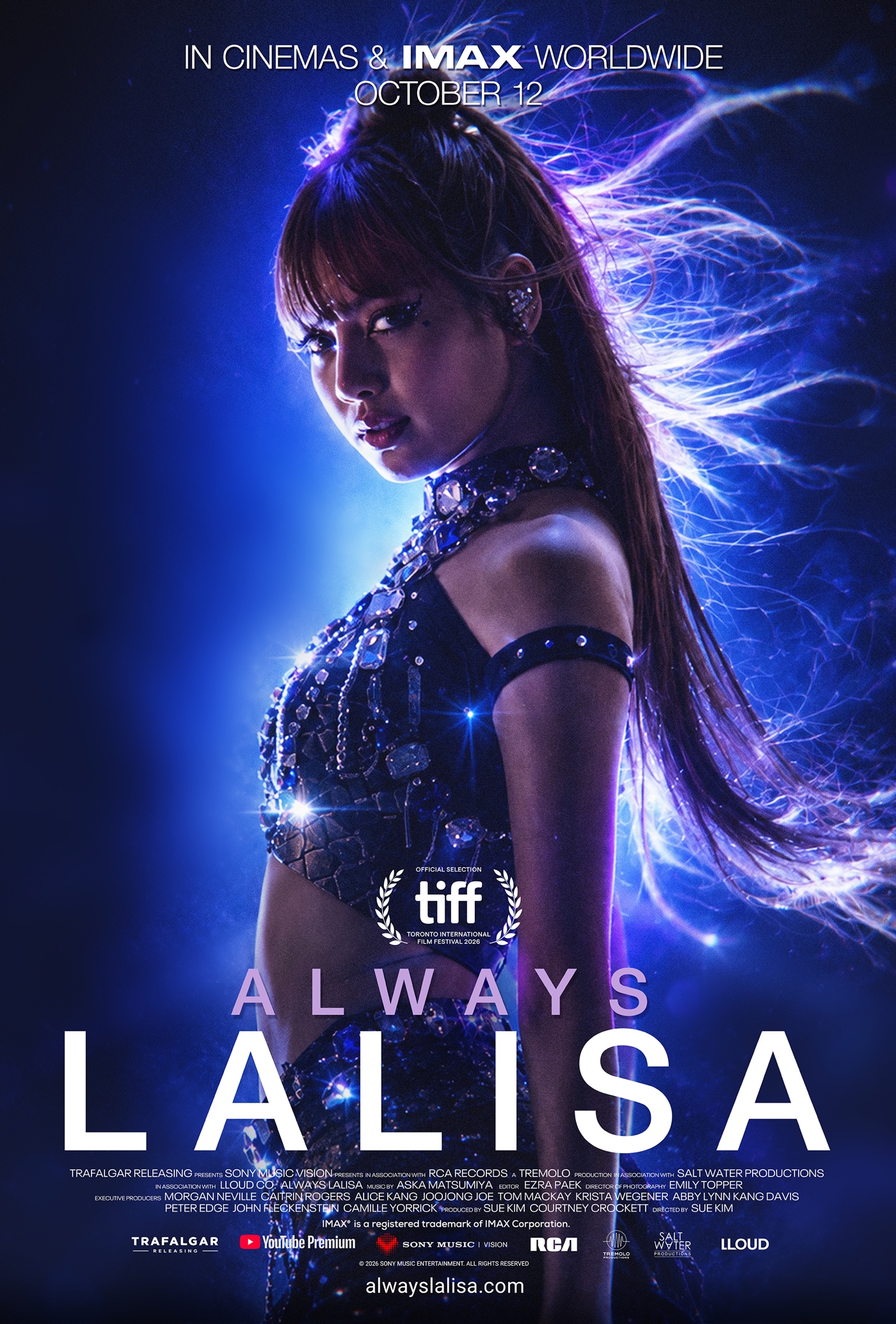 Always Lalisa -dokumenttielokuva 12.10., 14.10. & 17.10. – Finnkino