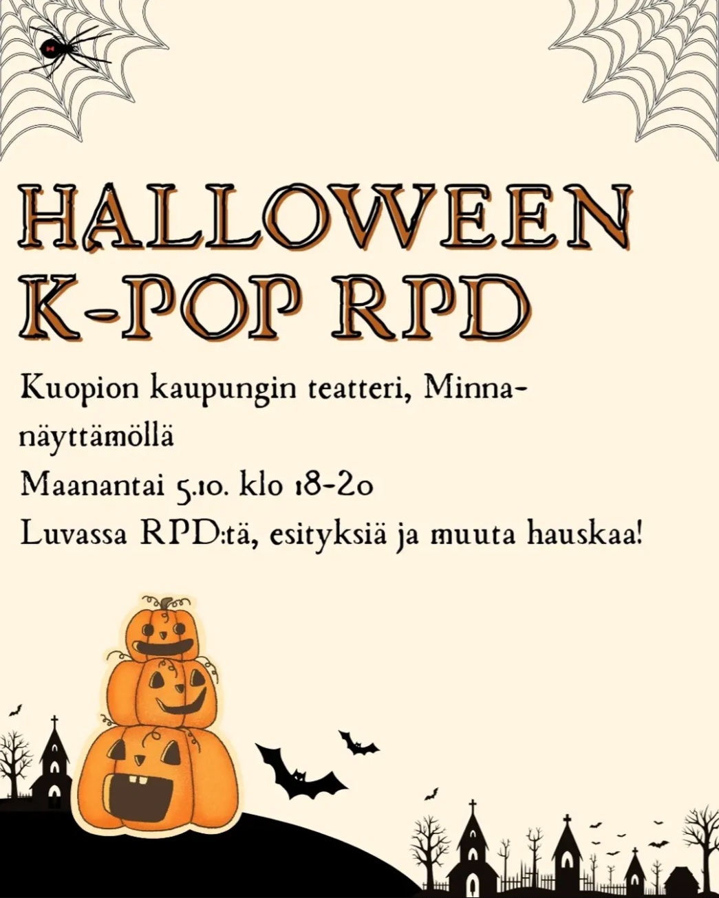 Halloween RPD 5.10. – Kuopio