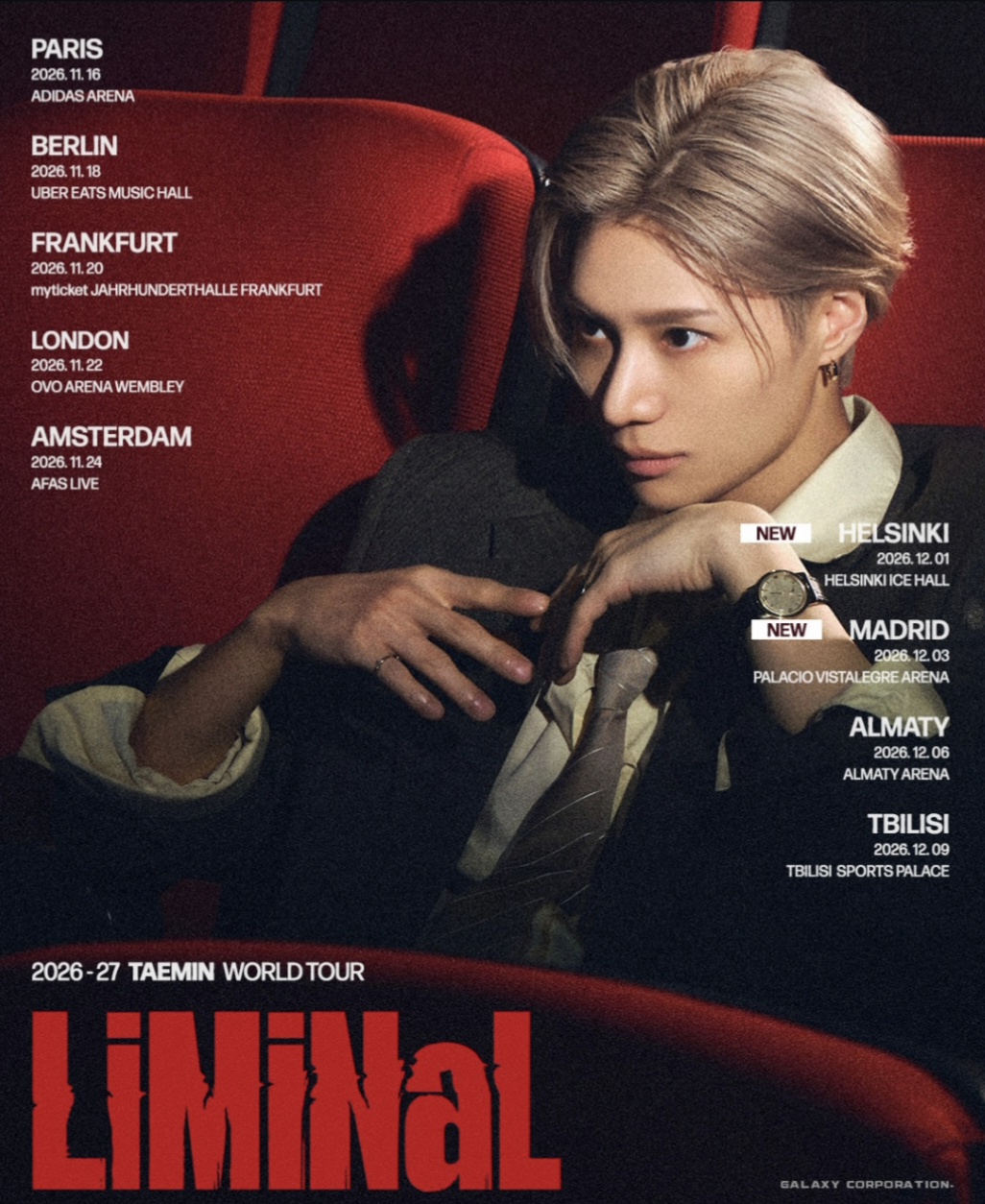TAEMIN 1.12. – Helsingin jäähalli